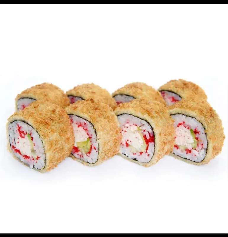 Tempura with crabs