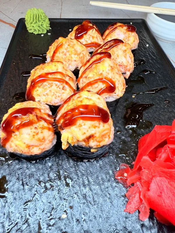 Baked with chicken spicy