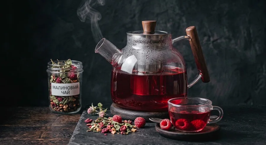 Raspberry tea