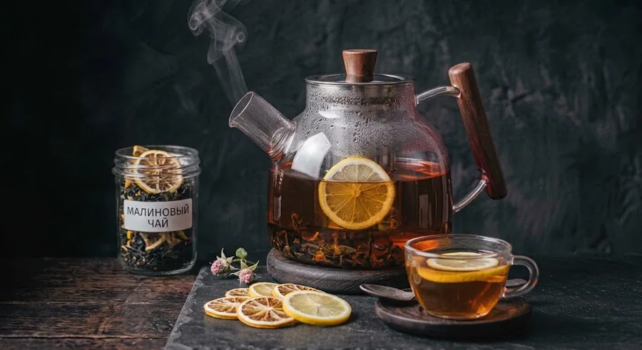 Tea with lemon