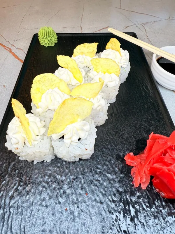 Roll with chips