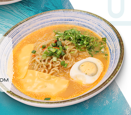 Рамен с сыром