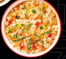 Tyahan with vegetables