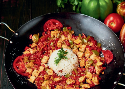 Сач кавурма с мясом