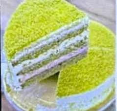 Pistachio-raspberry