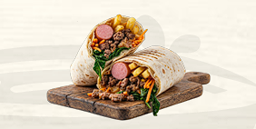Assorted shawarma