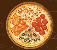 Пицца 4 сезона