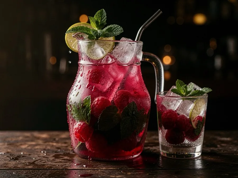 Raspberry-strawberry 1L