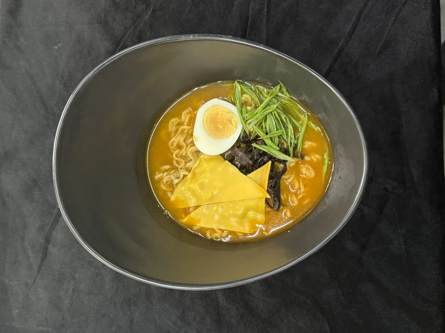 Ramen with cheese