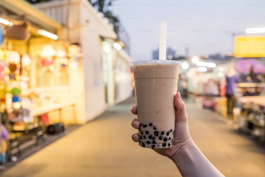 Bubble Tea Mango-Passionfruit