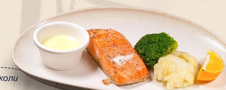 Trout Fillet with Broccoli