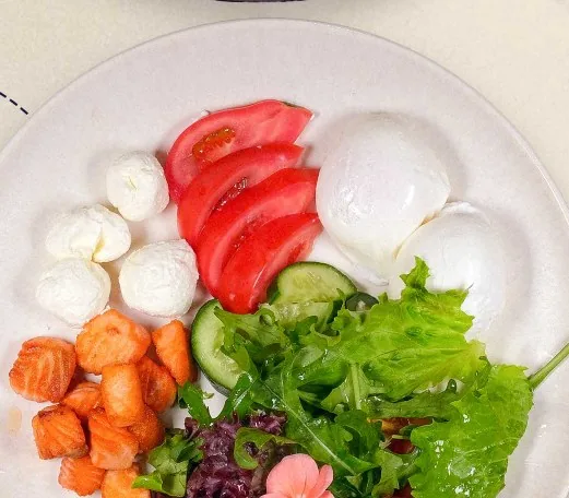 Keto Breakfast with Trout