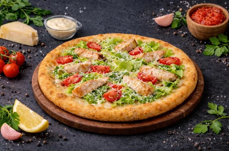Caesar Pizza