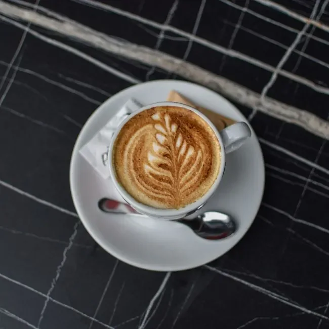 Cappuccino with Halva
