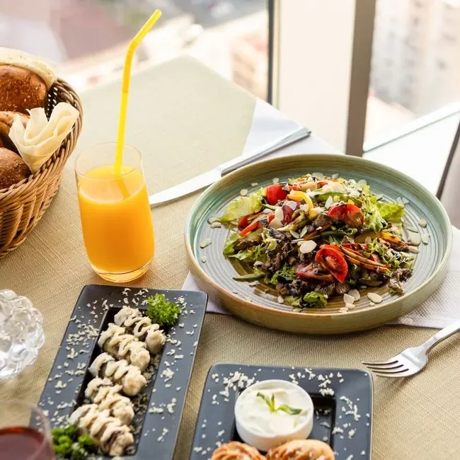 Chinese Salad with Beef Tongue