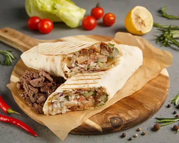 Shawarma with beef
