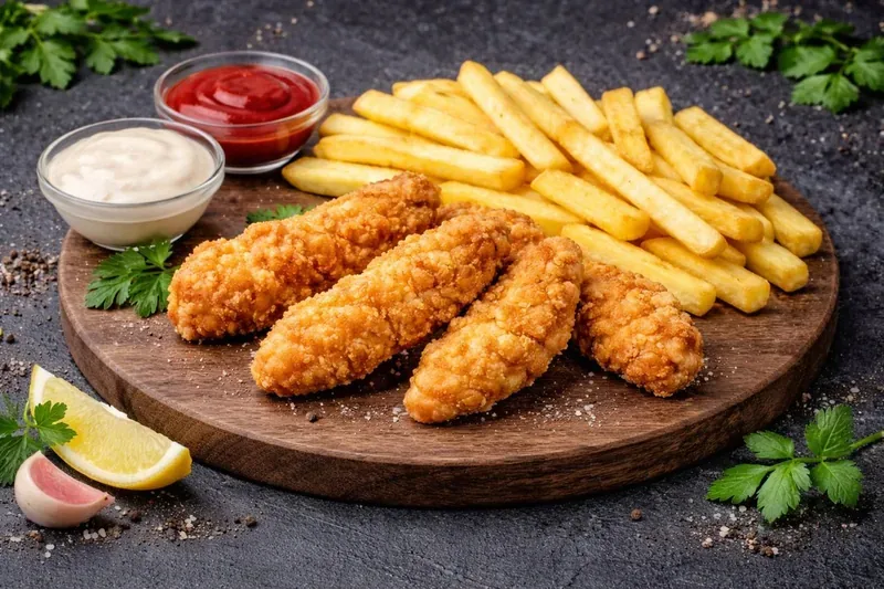 Chicken Strips & Fries