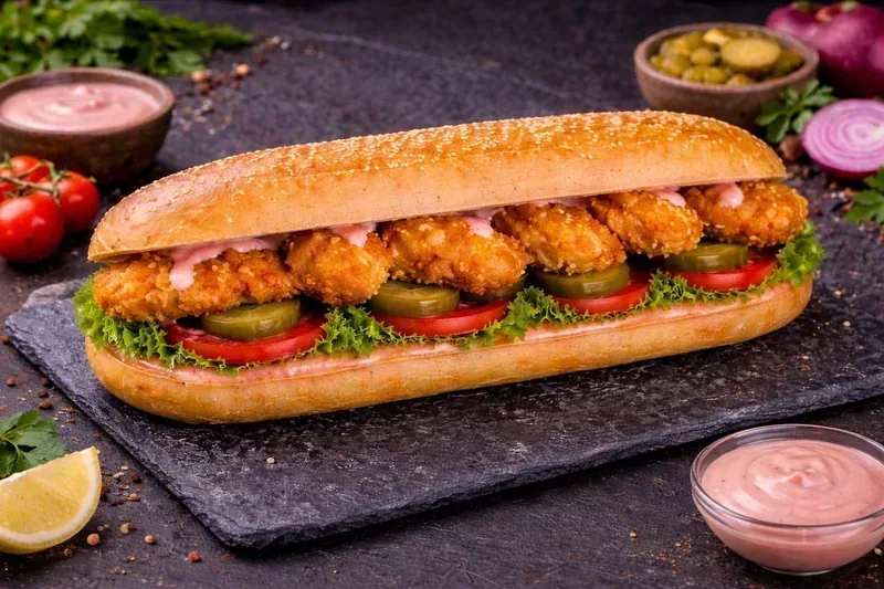 Sonwich with chicken
