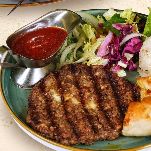 Grilled Köfte with Cheese