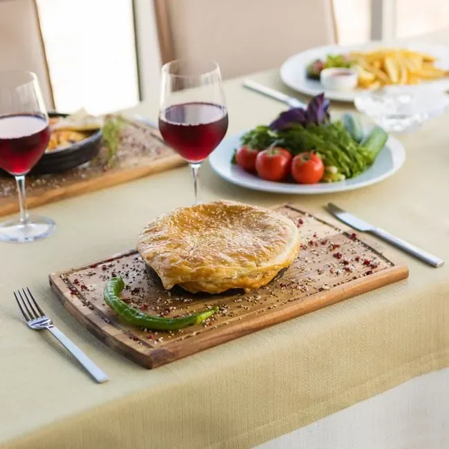 Medallions with Vegetables