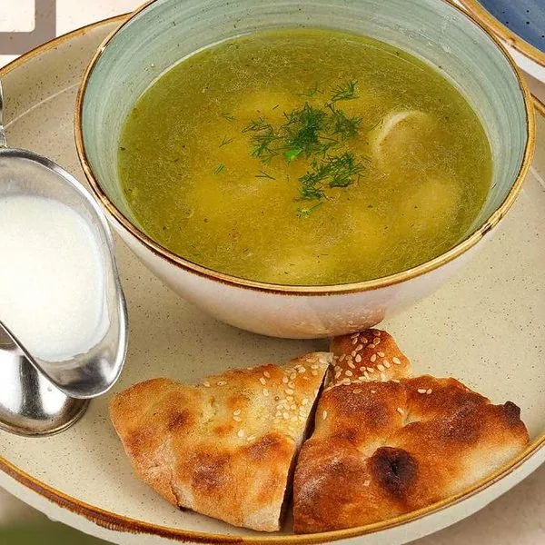 Homemade Dumpling Soup