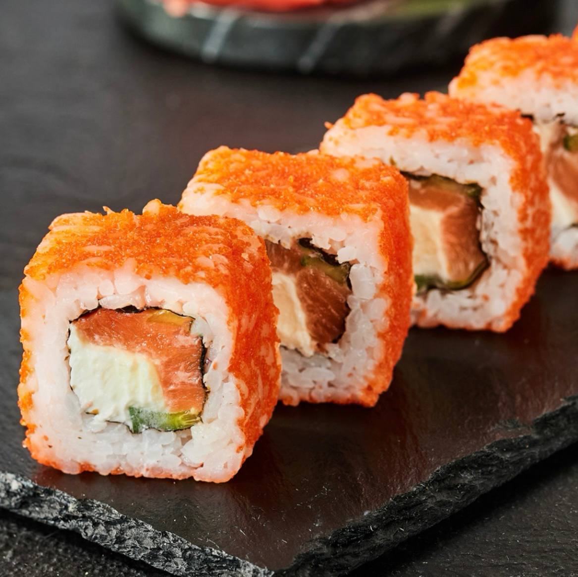 California with salmon