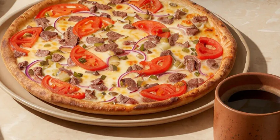Shawarma Pizza