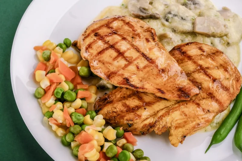 Chicken Cutlets with Mash