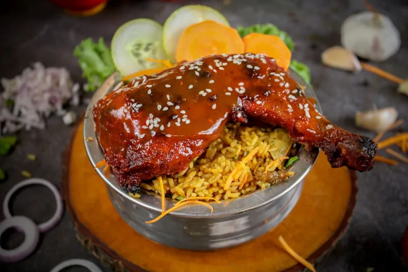 Chicken with Vegetables & Rice