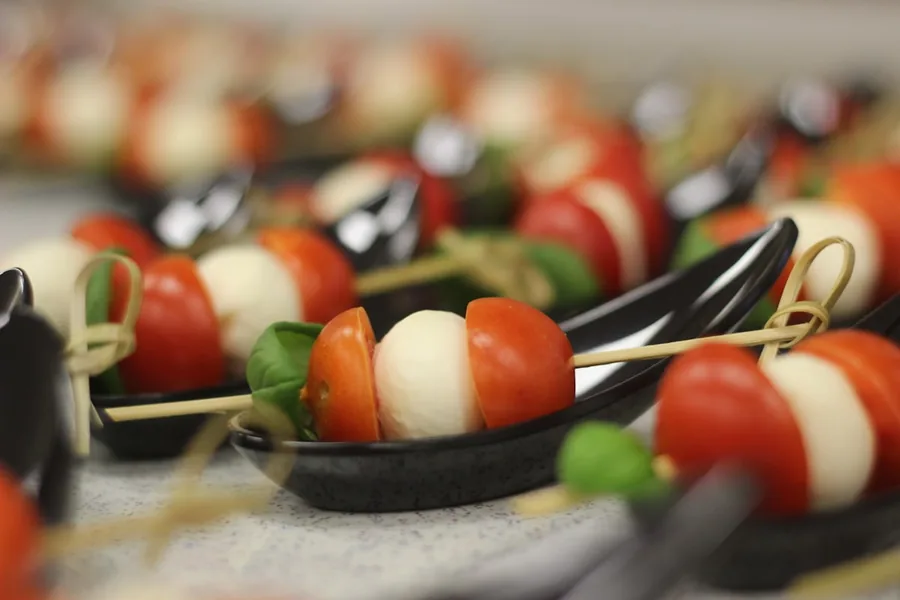 Salad with Crispy Mozzarella