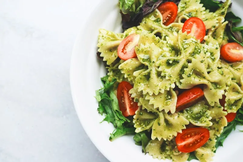 Fit Spaghetti with Pesto